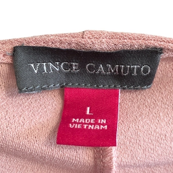 VINCE CAMUTO Women's Stretchy Bell Sleeve Blouse Size Large Pink - Picture 5 of 7